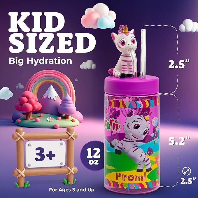 SIP WITH ME® Zoonicorn Cup 12 oz (Promi)