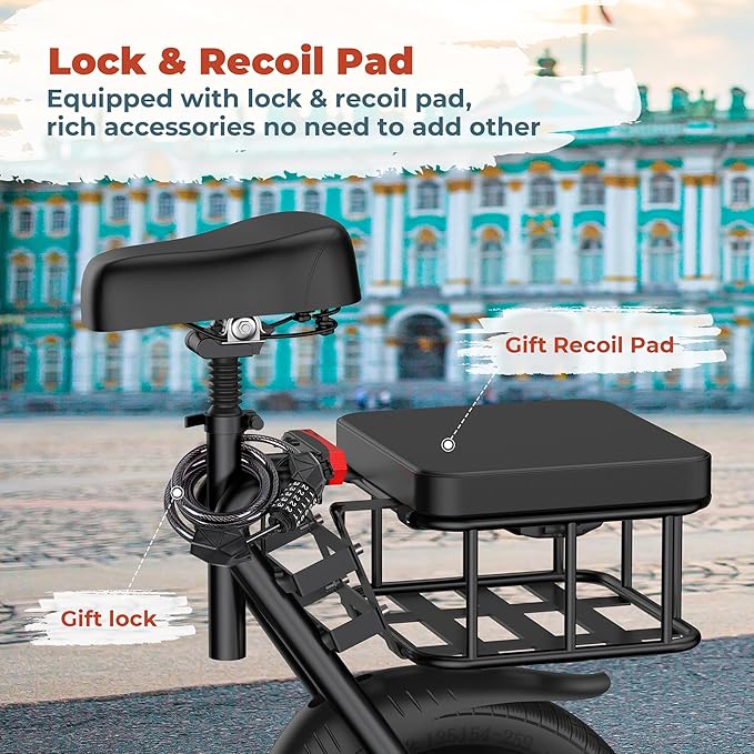 WERHY Electric Scooter, 8.5"/10"/14" Tire, Powerful 350/500W Motor, Top Speed 19/22 MPH, 21-49Miles Max Range, Folding Escooter for Adults & Teens with Dual Braking