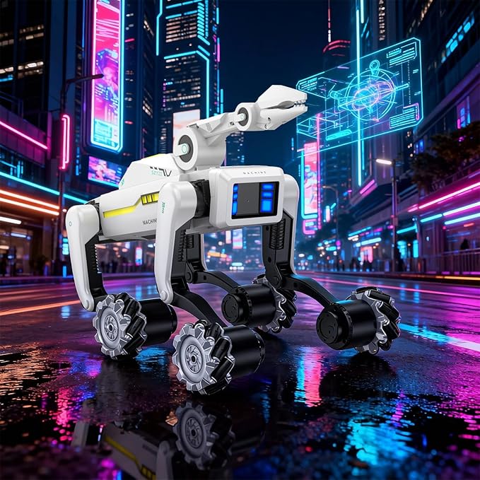 Interchangeable Gripper Claws for Robotic Dog - Durable Replacement Attachment: Perfect for Picking Up Flowers or Small Greeting Cards, Compatible with Base Model, for Kids Ages 6 and Up