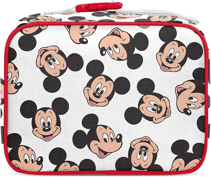 Simple Modern Disney Kids Lunch Box for School | Reusable Insulated Lunch Bag for Toddler, Girl, and Boy | Meal Containers with Exterior & Interior Pockets | Hadley Collection | Mickey Mouse Fun