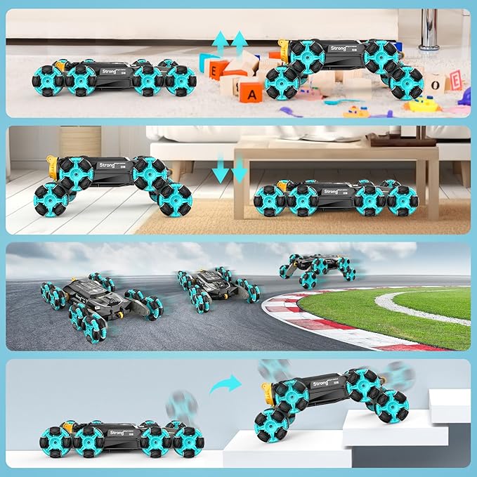 8WD Gesture Sensing RC Stunt Cars - Toys Gifts for Kids 8 9 10 11 12 Year Old Boys Girls,2.4Ghz Remote Control Cars,Transform Drift Off Road Vehicle for Children Birthday Presents
