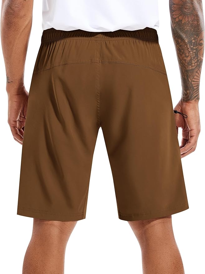 Men's Mountain Bike Shorts 3D Padded Baggy Bicycle Riding Cycling Shorts Quick Dry Lightweight Biking Shorts