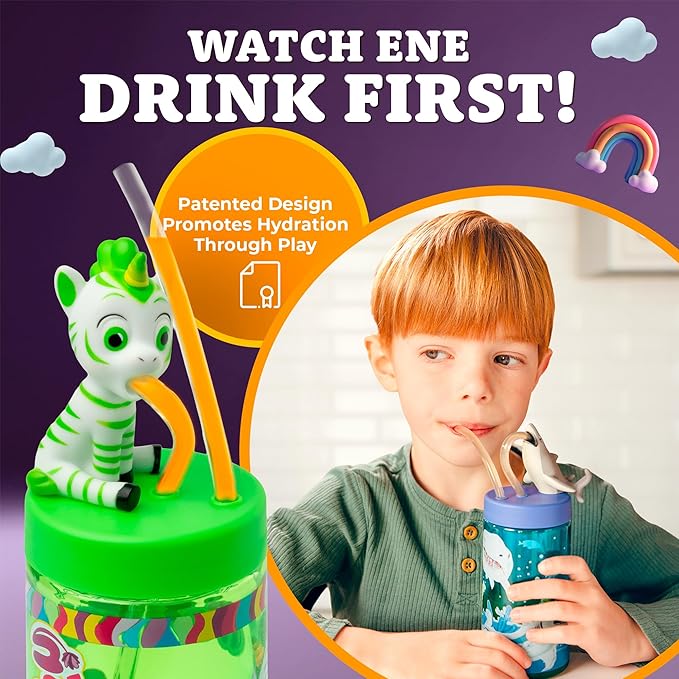 SIP WITH ME® Zoonicorn Cup 12 oz (Ene)