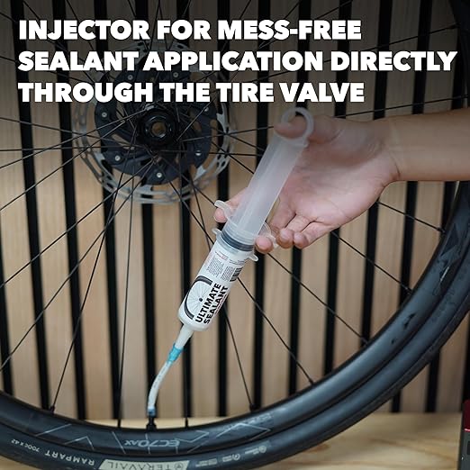 SILCA Ultimate Tubeless Tire Sealant Injector - Precision Applicator for SILCA Ultimate Tubeless Sealant - 2 oz Capacity - Easy to Clean, Reusable Tool for Quick Bike Tire Maintenance