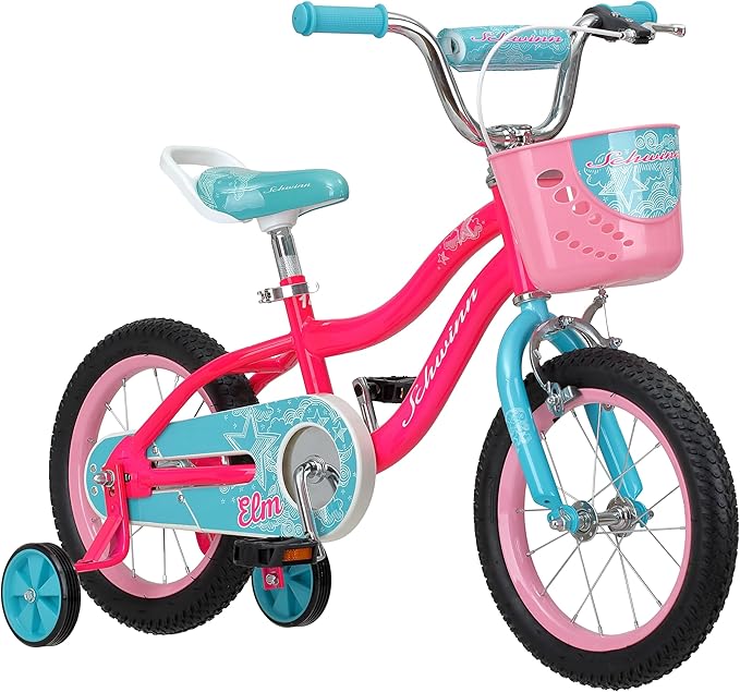 Schwinn Elm and Koen Bike or Balance Bike, 12-20 Inch Bike for Kids Ages 2-13, Black, Blue, Red, Teal, Pink or Purple, SmartStart Ergonomic Design, Adjustable Seat Grows with Child, Training Bicycle