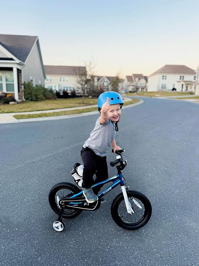 RoyalBaby Kids Bike EZ Freestyle Training Free Balance to Pedal Easy Learning Bicycle, 12-18 Inch for Toddlers to Big Kids