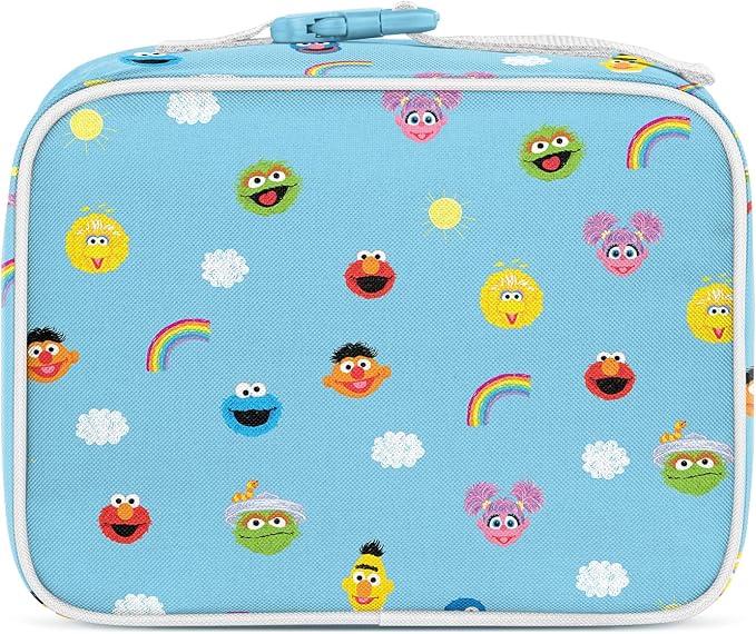 Simple Modern Sesame Street Kids Lunch Box for School | Reusable Insulated Lunch Bag for Toddler, Girl, and Boy | Exterior & Interior Pockets | Hadley Collection | Sesame Street Pals