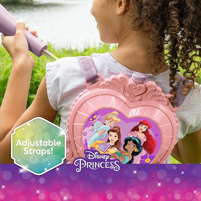 Disney Princess Water Backpack Water Toy, Outdoor Water Blaster for Kids