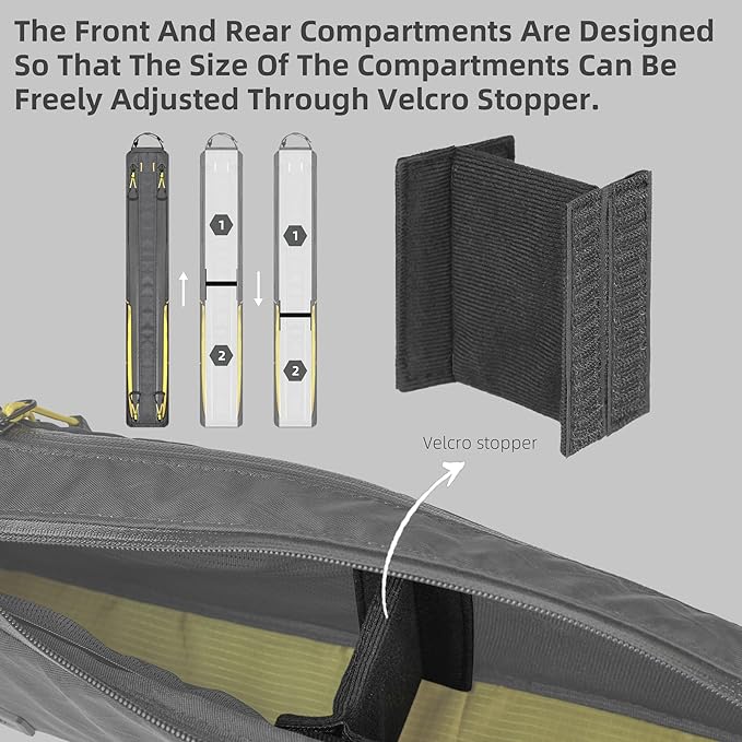 Rhinowalk Bike Top Tube Bag Bike Frame Bag Waterproof Bicycle Bag Professional Cycling Accessories for Mountain Road Bike