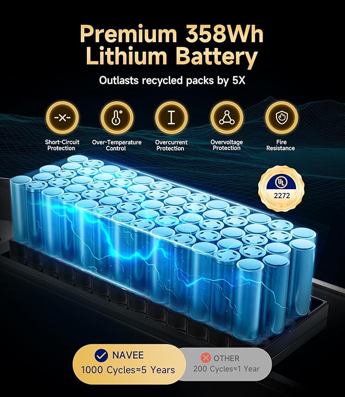 NAVEE GT3 Series Electric Scooter Adults, e Scooter, Fast 20 Mph, 700w 500w Motor with Suspension, Long Range 30 Miles, 10" Tires All Terrain, Foldable for Commuter Men Adult Teens Students Heavy Duty