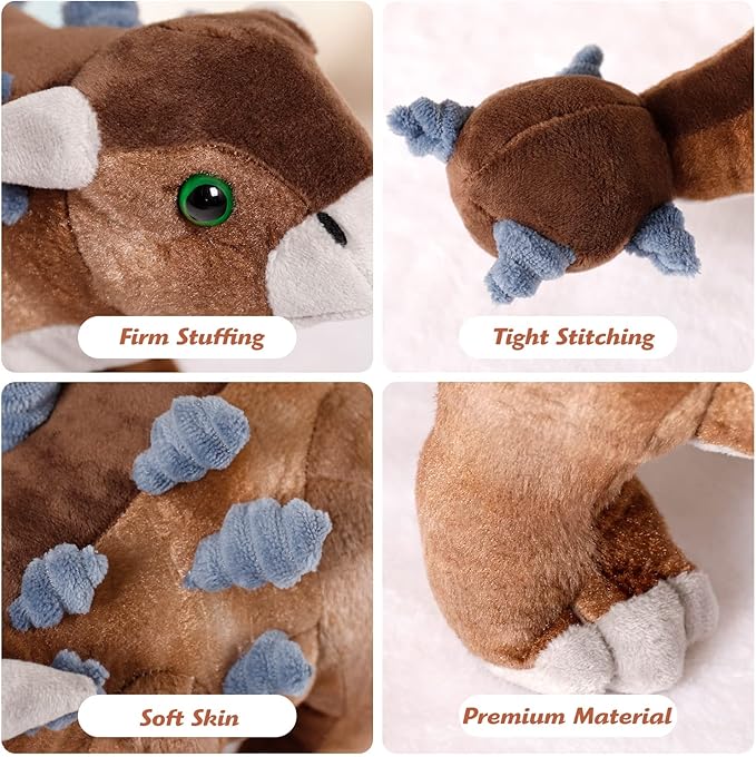 Dinosaur World Jurassic Zoo Series (Ankylosaurus 18")