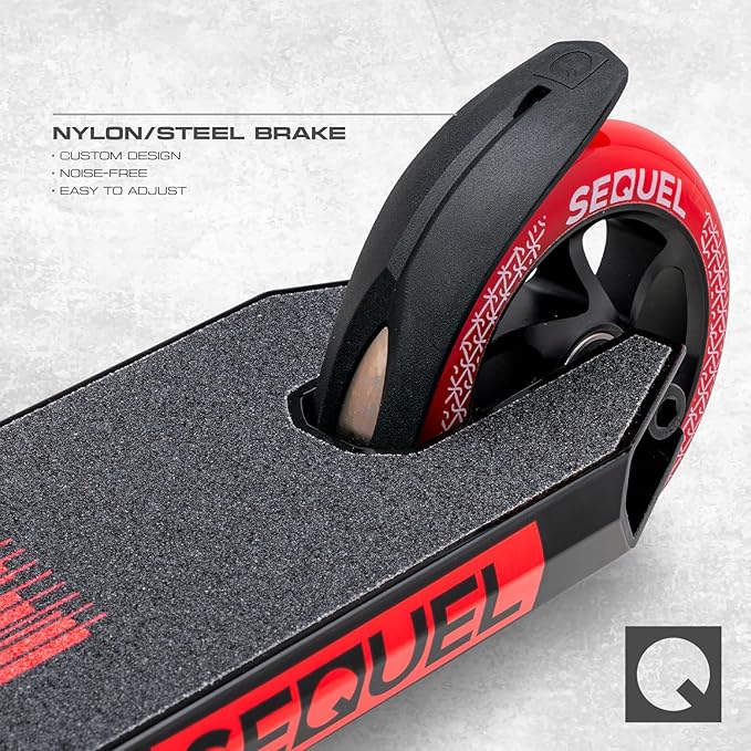 Sequel Ignite Stunt Scooter, Pro Complete Trick Scooter for Kids 8+, Beginner Skatepark BMX Scooter