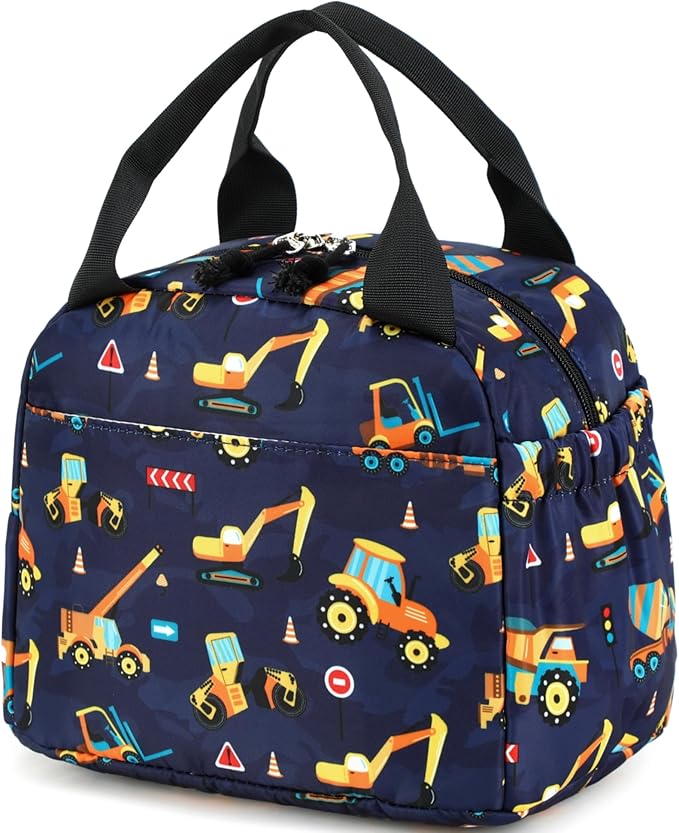 CAMTOP Lunch Box Kids Insulated Lunch Bag Large Reusable Leakproof Cooler Lunch Bags for Boys Girls School Travel Picnic