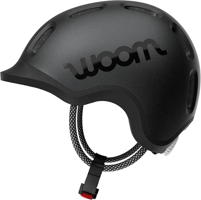woom Ready Kids' Helmet, Adjustable Pinch-Free Children's Helmet with Reflective Details for Bicycle Riding, Roller Skating & Scooting, for Boys & Girls (Ages 1-14)