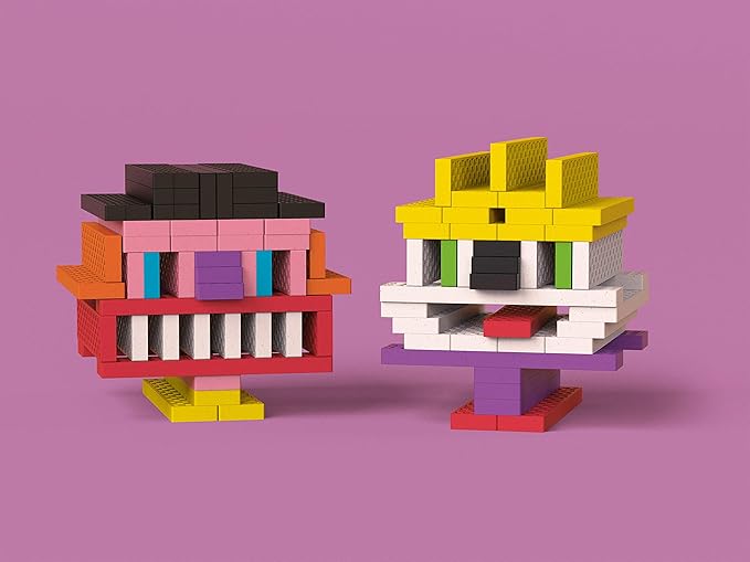 Tegu 340 Piece Perfect Blocks Building Set, Multicolor