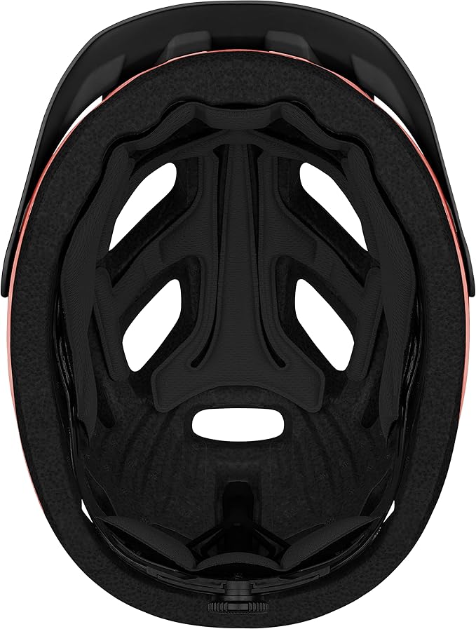 Retrospec Lennon Bike Helmet with LED Safety Light Adjustable Dial & Removable Visor