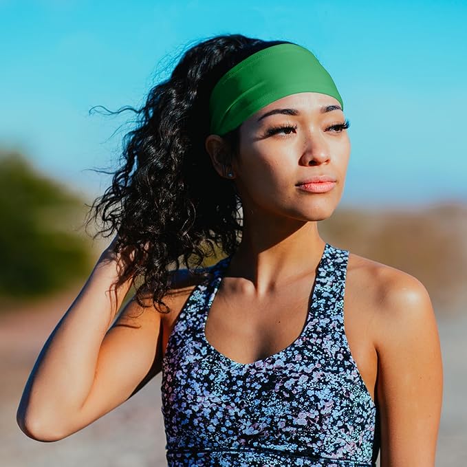 Suddora Workout Headband - Lightweight, Stylish & Comfortable Spandex Headband for Running, Workout, Football, Cosplay & Costumes