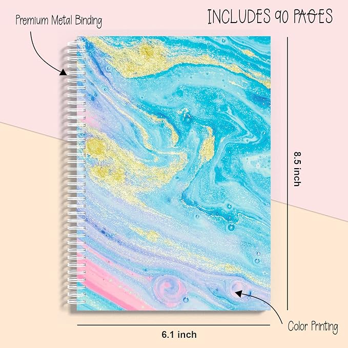 ABERLLS DIY Journal Kit for Girls, Birthday Gift for 6 7 8 9 10 11 12 Year Old Girl, Art Crafts Kits for Tween Teenage Kids, Scrapbook Diary Supplies Toy Set