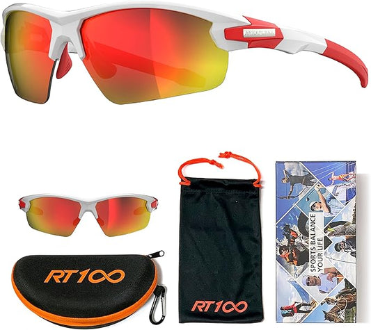 RIDE YOUR WAY Professional wrap around Frameless Cycling Sunglasses for Men and Women