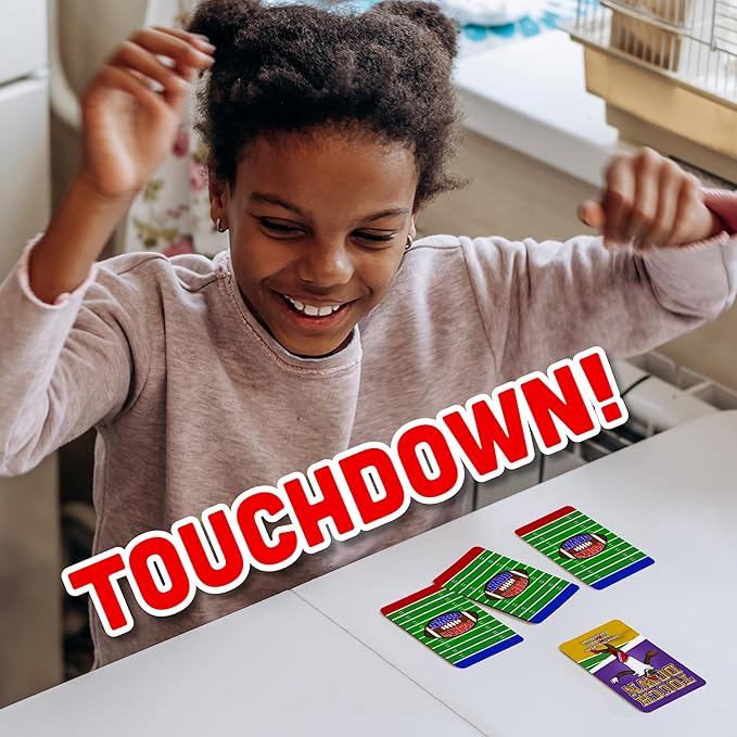 Fourth Down® - Best Football Game! Card Game for Tweens and Family Fun - Easy to Learn, Fast to Play | Perfect for Family Game Night, Sports Gifts, and Offline Fun