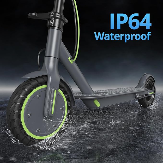 Electric Scooter for Adults- 8.5"/10''/14'' Tires, Up to 19/22MPH by 350W/500W Motor, Max 12/21/23/27/62Miles Long-Range Foldable Commuting Adults Scooter with Double Braking System and App