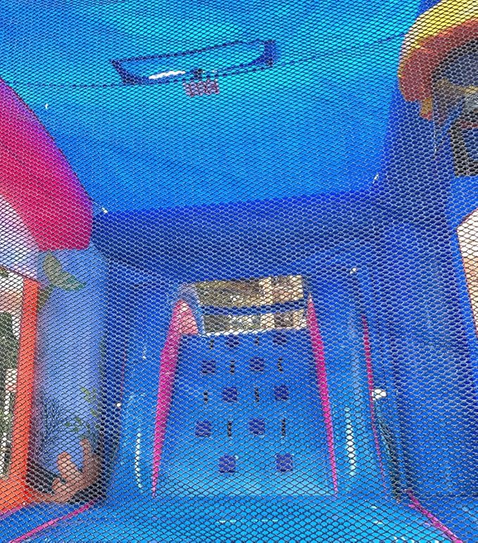 TentandTable Inflatable Bounce House Water Slide for Kids 5-12 Large, Commercial Grade Mega Bouncy Castle for Adults, Jump House, Includes Electric Air Blower, 32' L x 16' W x 15' H, Mermaid Wave