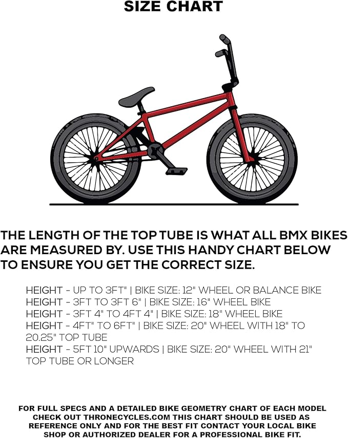 Stealth Freestyle Bike for Youth & Adults, Durable Steel Frame, Available in 16", 18", and 20" Sizes