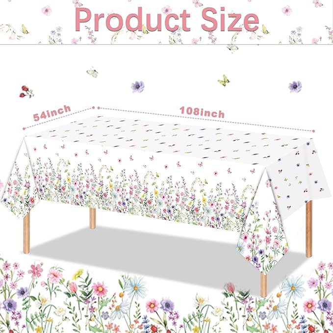 152Pcs Floral Birthday Party Supplies With For Baby Shower Birthday Picnic Wedding Party Decorations Serves 24 Party