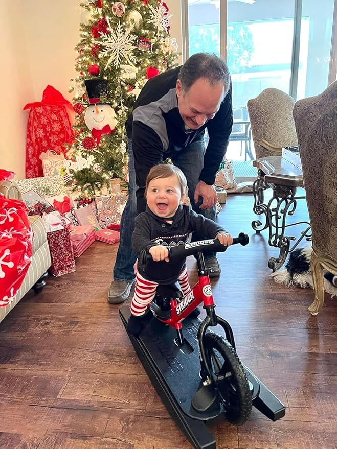 Strider 12” - Helps Teach Baby How to Ride a Balance Bicycle - for Kids 6 Months to 4 Years - Easy Assembly & Adjustments