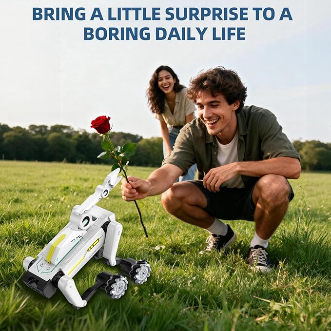 Interchangeable Gripper Claws for Robotic Dog - Durable Replacement Attachment: Perfect for Picking Up Flowers or Small Greeting Cards, Compatible with Base Model, for Kids Ages 6 and Up