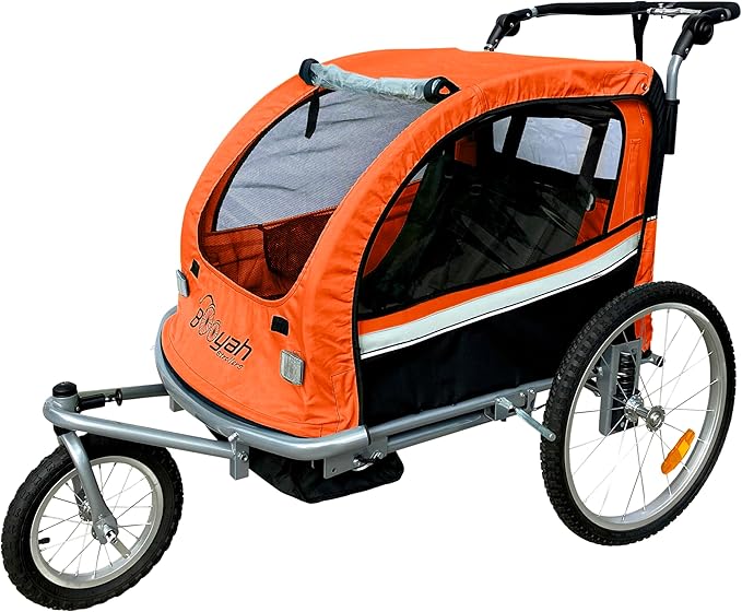 Booyah Strollers Child Baby Bike Bicycle Trailer and Stroller II