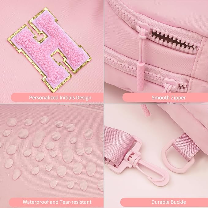 Birthday Gifts for 3 4 5 6 7 8 9 10 11 12 13 14 15 16 Year Old Girls,Crossbody Sling Bag Backpack Fanny Pack Purse for Teen Girl Kid Daughter Sister Her,Cute Trendy Stuff - Peach,H