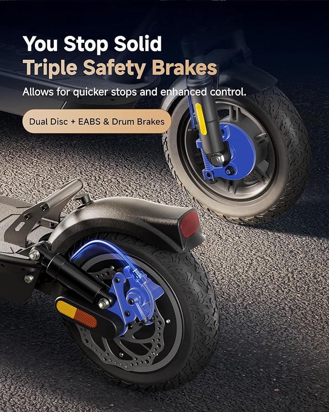 Electric Scooter for Adults, 30-32Miles Long Range Electric Scooters, 500W-750W Motor & 21-25MPH Adults Commuting Scooters, 10" Tires, Lightweight Foldable E-Scooter with Turn Signals