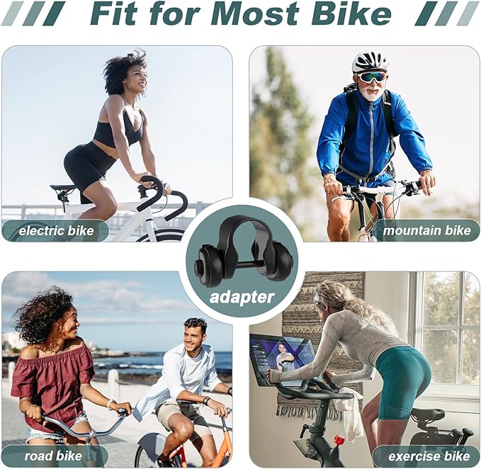 Xmifer Oversized Bicycle Seat, Ultra Wide Wing Comfort Seat for Peloton & Plus Bikes, Electric or Tricycle Bike for Men and Women