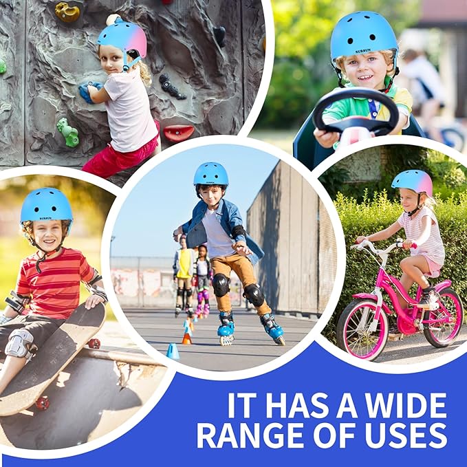 Kids Helmet Toddler Bike Helmets for Ages 2-3-5-8-14 Years Kids Girls Boys Youth, Adjustable Multi-Sport Helmet for Skateboard Cycling Scooter Balance Bike Inline Skating Longboard Roller Skate