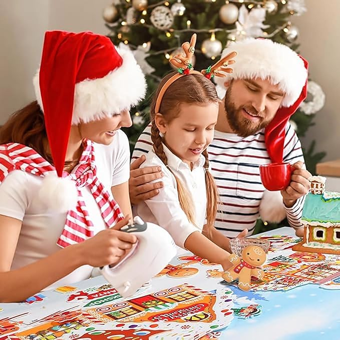 SHITOOMFE Felt Board Story Sets, Felt Board Story Sets Christmas Toys, Christmas, Early Learning Interactive Hanging Wall Activities for Toddlers Kids