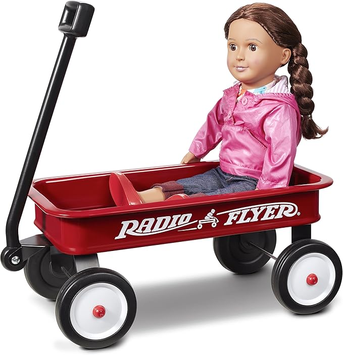 Radio Flyer 16.5 Inch Kids Wagon, Toy Wagon for Kids, Rolling Cart, Carts with Wheels, for Ages 1.5+ Years