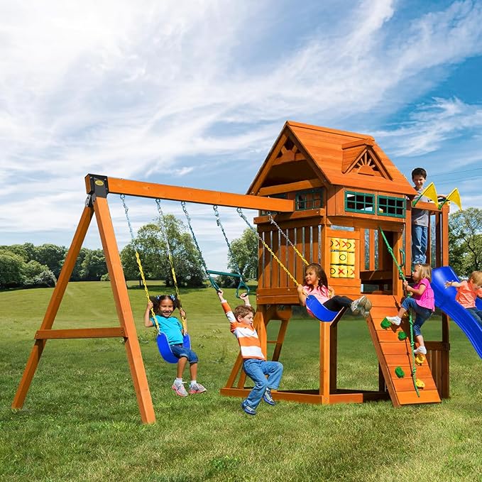 BETOOLL A-Frame 1pcs Brackets Swing Set Bracket for Heavy Duty Swing Set – Includes Mounting Hardware, Ideal for Indoor and Outdoor Playgrounds (1 Brackets-Black)