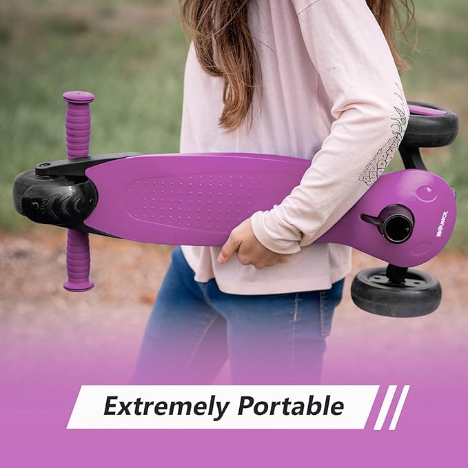 New-Bounce Scooters for Toddlers - 3 Wheel Scooter for Kids with Adjustable Handlebar - The GoScoot MAX is Perfect for Children and Toddlers, Girls and Boys Ages 3-10