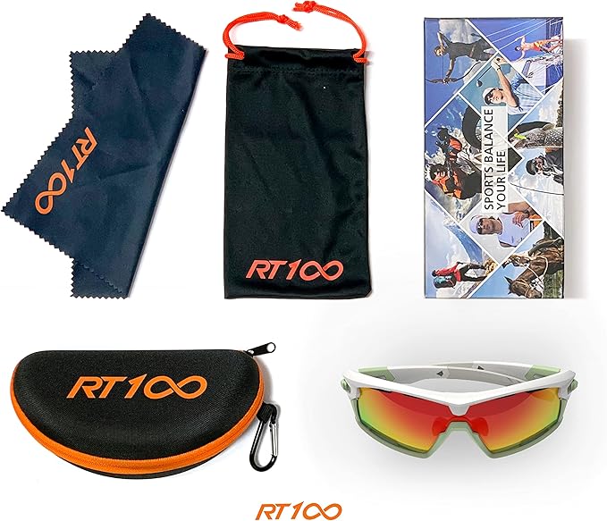 RIDE YOUR WAY Professional wrap around Frameless Cycling Sunglasses for Men and Women