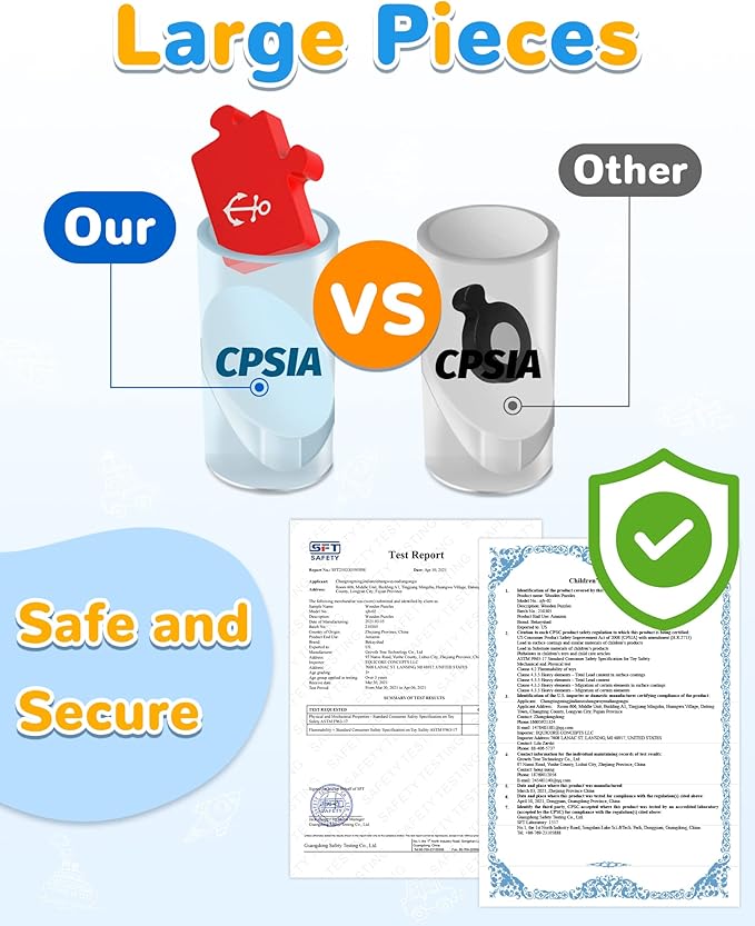 Yetonamr Wooden Toddler Puzzles Gifts Toys for Boys Girls, 4 Vehicle Shape Montessori Toy Educational Blocks Kids Toys Gift Baby Learning Toy