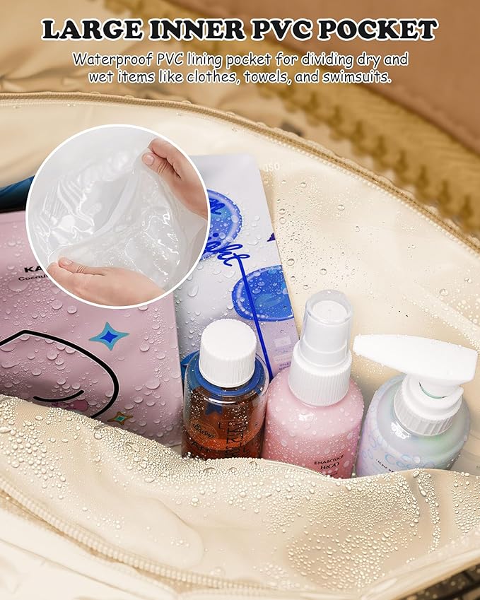 Gifts for Teen Girls-Women Trendy Stuff-Duffle Bag with Letter, Carry On Bags for Women，Overnight Bag with Wet Pocket，Lightweight Travel Bags Personalized Gym Tote with Makeup Pouch