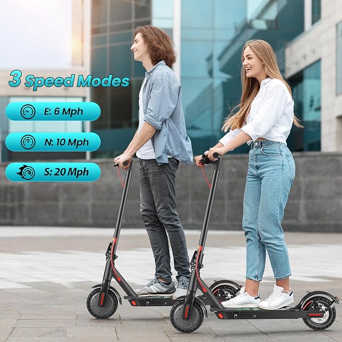 Caroma Electric Scooter,630W Peak Motor,20 MPH Max Speed & 18 Miles Long Range,8.5" Solid Tires,Dual Braking System with Cruise Control,Foldable E-Scooter with Smart APP Lock for Adults and Teens