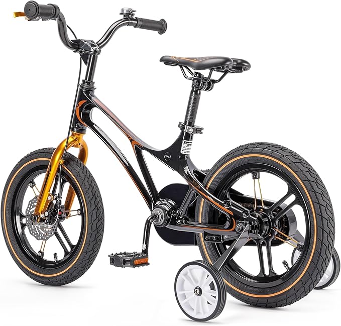 CXWXC Kids Bike - 14 16 18 Inch Children Bicycle for Boys Girls Age 3-9 Years, Single Speed Lightweight Kids Bikes with Training Wheel, Coaster/Disc Brake