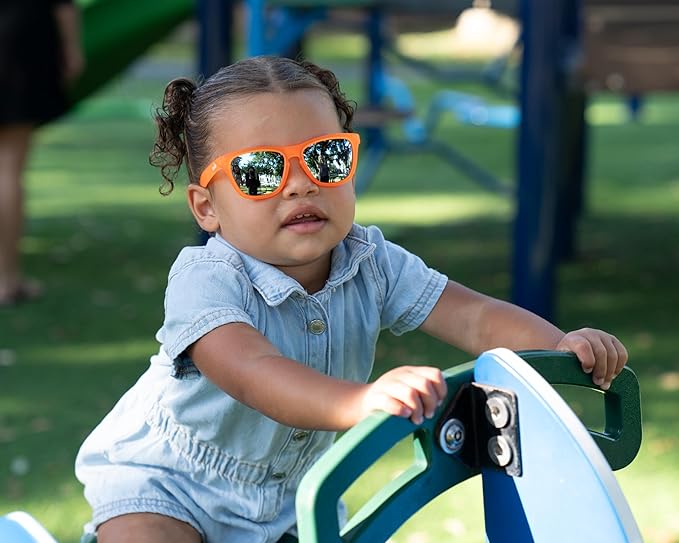 Sunnies Shades Kids Sunglasses, Toddler Sunglasses - Polarized UVA and UVB Protection, Anti-Slip Frame for kids.