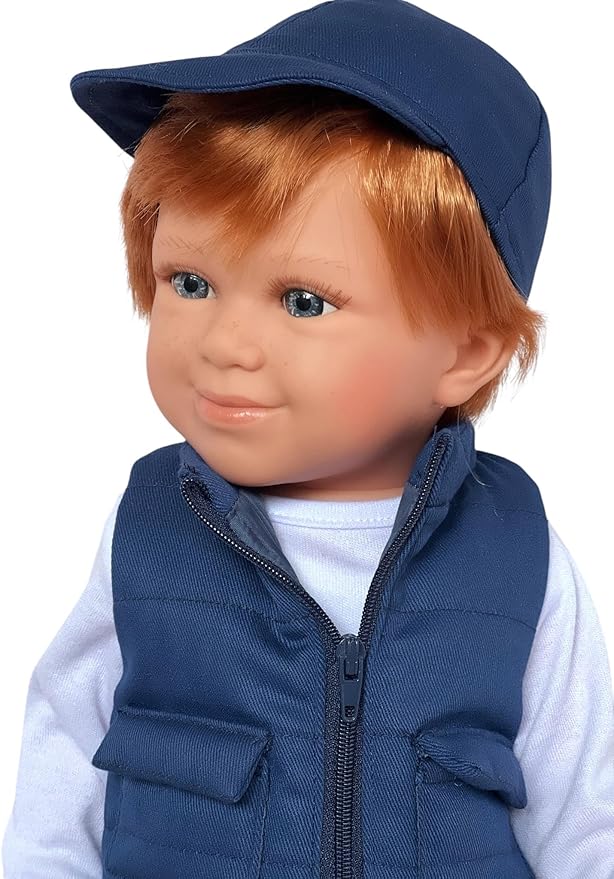 Kennedy and Friends 18 Inch Fashion Dolls- Tilt and Pose Feature and All Vinyl (F1-JHN)