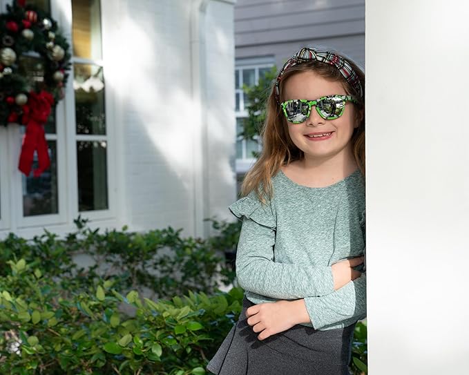 Sunnies Shades Kids Sunglasses, Toddler Sunglasses - Polarized UVA and UVB Protection, Anti-Slip Frame for kids.