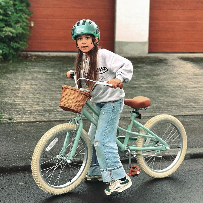 JOYSTAR Girls Bike for 2-12 Years Old Toddlers and Kids, 12" 14" 16" 18“ Retro Style Kids Bike with Training Wheels, 20 Inch Children Bicycle with Kickstand