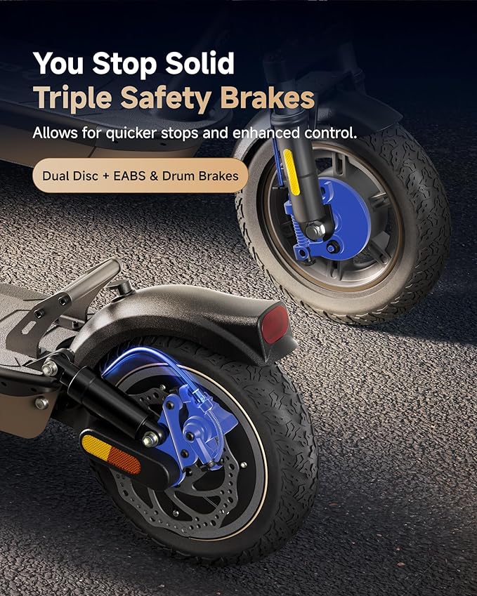 Electric Scooter for Adults, 30-32Miles Long Range Electric Scooters, 500W-750W Motor & 21-25MPH Adults Commuting Scooters, 10" Tires, Lightweight Foldable E-Scooter with Turn Signals