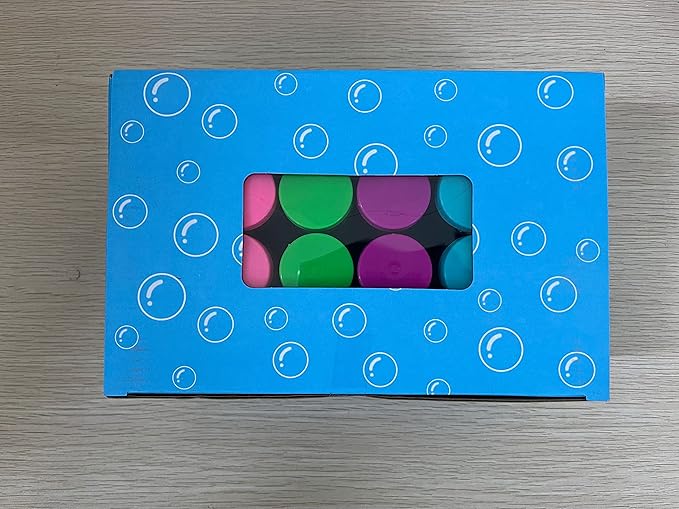 Bubbles 24 Pack Party Favor for Kids Bulk Bubble Solution Blowing Wand 2 Dozen Party Supplies Outdoor Toys Wedding Party Christmas Celebration Birthday Fun Gift